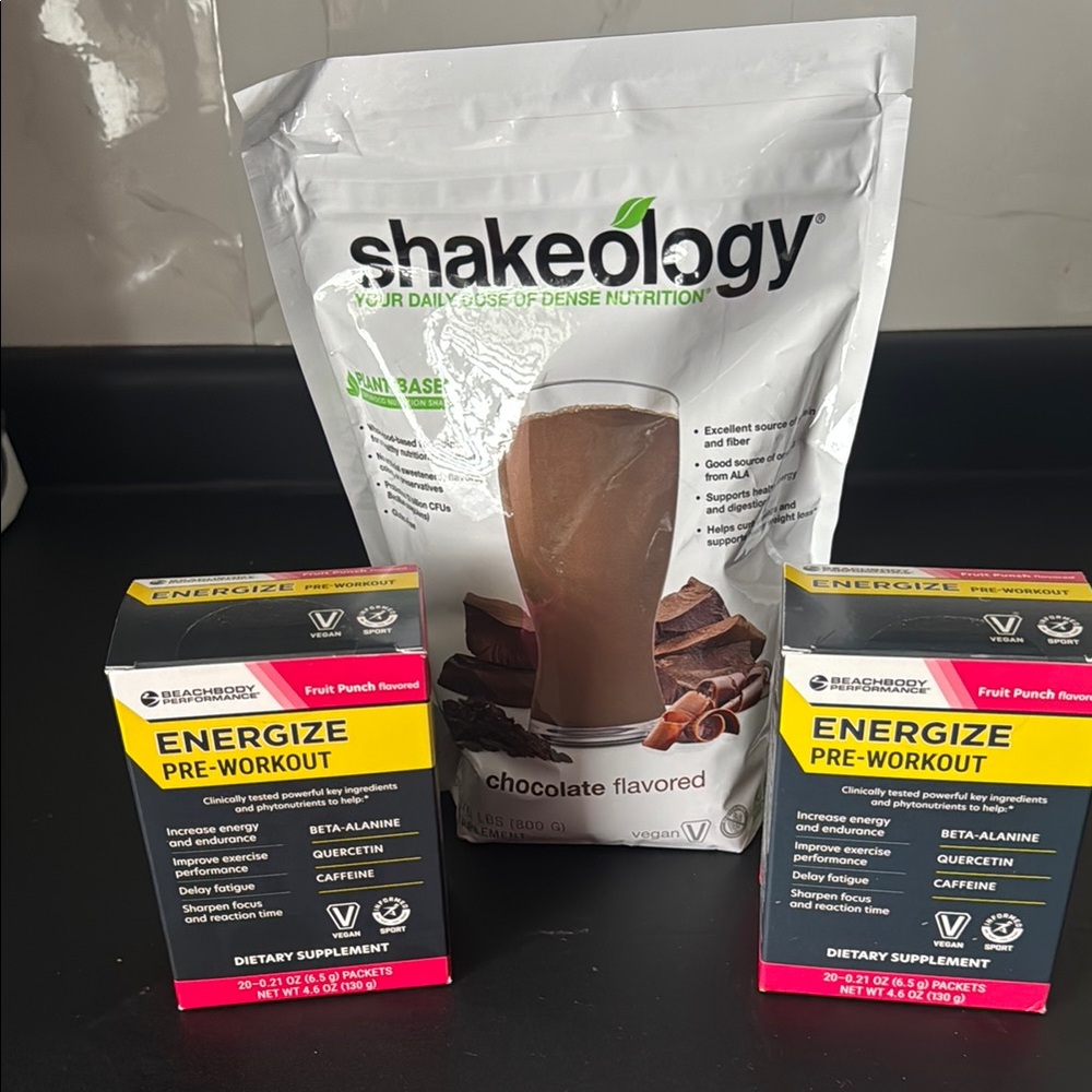 Beachbody Energize Pre-Workout - Fruit Punch Flavor